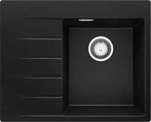 BRANDE POINT 620-40 BLACK METALLIC (czarny metalik) - Zlewozmywaki - miniaturka - grafika 1