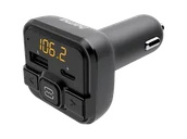 Transmitery FM - Transmiter FM HAMA 14170 Bluetooth Szary - miniaturka - grafika 1