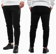 Dresy męskie - Champion spodnie dresowe męskie sportowe dresy wygodne bawełniane roz. S - miniaturka - grafika 1