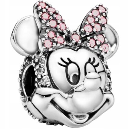 Charms MYSZKA KLIPS do bransolet zawieszka srebro C571