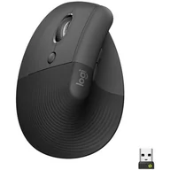 Myszki - Logitech LIFT dla leworęcznych Grafitowa - miniaturka - grafika 1