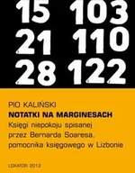 Publicystyka - Lokator Notatki na marginesach Księgi niepokoju - Kaliński Pio - miniaturka - grafika 1