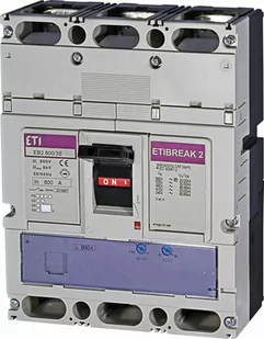 ETI polam Wyłącznik mocy 3P 800A 50kA /wyzwalacz termo-magnetyczny/ EB2 800/3S 004672161 004672161 - Wyłączniki światła i elektryczne - miniaturka - grafika 1