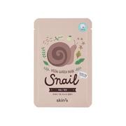 Maseczki do twarzy - SKIN79 Fresh Garden - Maska do twarzy Snail 23g - miniaturka - grafika 1