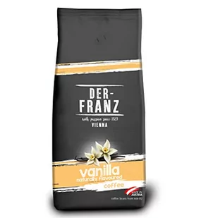 Der-Franz Mieszanka Arabiki i Robusty o smaku waniliowym palona kawa ziarnista 1000 g - Kawa - miniaturka - grafika 1