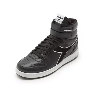 Sneakersy DIADORA MAGIC BASKET MID ICONA LEATHER - Sneakersy damskie - miniaturka - grafika 3