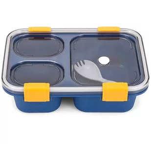 LUNCHBOX Pojemnik Obiadowy 850ml niebieski DA1 - Lunch boxy - miniaturka - grafika 1