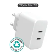 Ładowarki do telefonów - eSTUFF INFINITE USB-C Charger EU PD - miniaturka - grafika 1