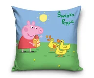 Kołdry i poduszki dla dzieci - Poduszka dekoracyjna Świnka Peppa PEPPAPIG1003 40 x 40 cm - miniaturka - grafika 1