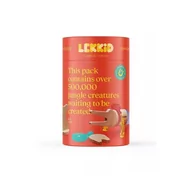 Zabawki interaktywne dla dzieci - LEKKID Konstrukcyjne drewniane klocki magnetyczne dla dzieci Dżungla - miniaturka - grafika 1