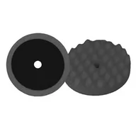 Akcesoria do mycia samochodu - Gąbka polerska na rzep profilowana czarn 180mm APP - miniaturka - grafika 1