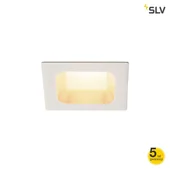 Oprawy, klosze i abażury - SLV lampa sufitowa LED verlux EBL | diody LED zamontowane na stałe 10 W 880lm ciepła biel | 112682 112682 - miniaturka - grafika 1