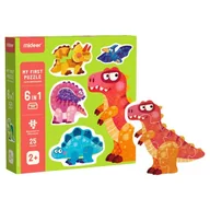 Puzzle - Moje pierwsze puzzle - Dinozaury (25 elementów) - miniaturka - grafika 1