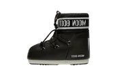 Śniegowce damskie - MOON BOOT ICON LOW NYLON BLACK - miniaturka - grafika 1