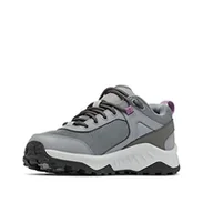 Moda i Uroda OUTLET - Columbia Damskie wodoodporne buty do chodzenia Trailstorm Ascend, Ti szara stal, ciemna lawenda, 37 EU - miniaturka - grafika 1