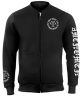 Bluzy męskie - bluza AMENOMEN - NOMINE DEI NOSTRI SATANAS LUCIFERI EXCELSI rozpinana, bejsbolówka (OMEN061CB)-L - miniaturka - grafika 1