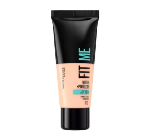 Maybelline Fit me! Podkład matujący 102 Fair Ivory 42320-uniw - Podkłady do twarzy - miniaturka - grafika 1