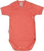 Body dla niemowląt - Body KOPERTOWE K/R 100% Bawełna Słodki RÓŻ r 56 KLEKLE - miniaturka - grafika 1