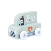 Samochody i pojazdy dla dzieci - Pojazd Samochód weterynarza Biała Dolina Cross Roads 12 m+ Janod - model lub pojazd - miniaturka - grafika 1