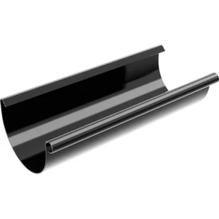 Rynna dachowa 125 mm/3 m Ocean czarny - Rynny i akcesoria - miniaturka - grafika 1