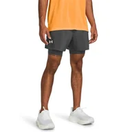Spodenki męskie - Under Armour Męskie spodnie UA Launch 5'' 2-w-1 - miniaturka - grafika 1
