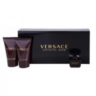 Zestawy kosmetyków damskich - Versace Crystal Noir miniatura wody toaletowej 5ml + żel pod prysznic 25ml + balsam do ciała 25ml Zestaw) - miniaturka - grafika 1