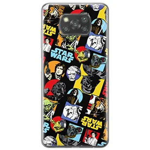 ERT GROUP etui na telefon Xiaomi POCOPHONE X3, case oryginalny i oficjalnie licencjonowany przez Star Wars, wzór Gwiezdne Wojny 018, optymalnie dopasowane, plecki z TPU - Etui i futerały do telefonów - miniaturka - grafika 1