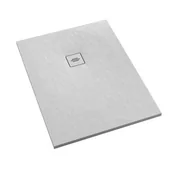 Brodziki prysznicowe - Schedline Protos White Stone brodzik prostokątny  biały kamień) 90x130 cm 3SP.P1P-90130/B/ST-M1/B/ST - miniaturka - grafika 1