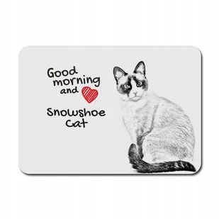 Kot Snowshoe Podkładka pod mysz myszkę Grafika - Podkładki pod mysz - miniaturka - grafika 1