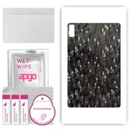 Akcesoria do tabletów i e-booków - folia naklejka skórka strukturalna na TYŁ do Lenovo Tab M10a 5G - Carbon Pixel Czarny - apgo SKINS - miniaturka - grafika 1