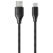 Kable USB - Forever Kabel USB Micro USB Core MC315B 1.5 m - miniaturka - grafika 1