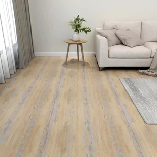 vidaXL Samoprzylepne panele podłogowe, 20 szt., PVC, 1,86 m², brązowe - Panele podłogowe - miniaturka - grafika 1
