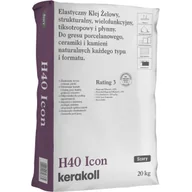 Kleje i inne preparaty budowlane - Kerakoll Zaprawa klejowa żelowa H40 ICON 20 kg - miniaturka - grafika 1