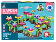 Klocki - Klocki Konstrukcyjne, Zestaw Do Zbudowania Kwiatowej Kompozycji, Ogród + Kwiatki - miniaturka - grafika 1