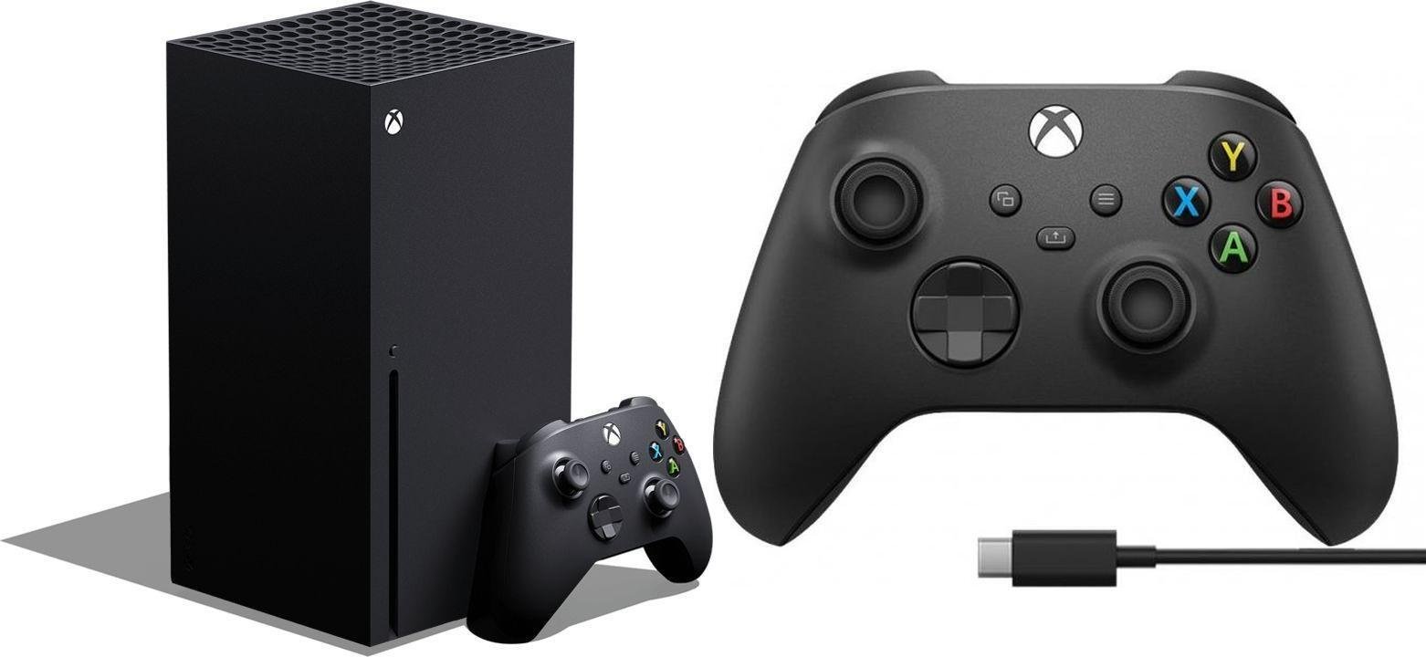 Opinie o Microsoft Microsoft Xbox Series X + Xbox Series X/S + Kabel EP2-29944