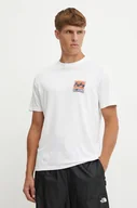 Koszulki męskie - Billabong t-shirt Stamp męski kolor biały z nadrukiem EBYZT00145 - miniaturka - grafika 1