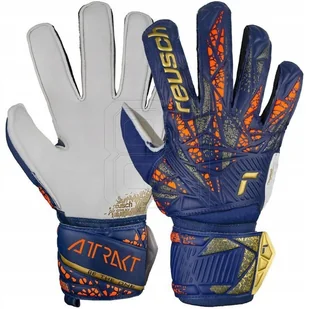 Rękawice bramkarskie Reusch Attrakt Grip Jr 5472815 4410 7 - Piłka nożna - miniaturka - grafika 1