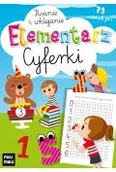 Książki edukacyjne - Elementarz. Cyferki. Pisanie i wyklejanie - miniaturka - grafika 1