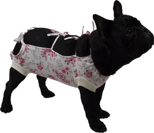 Grande Finale Koszulka pooperacyjna rozmiar 4 kwiatki [WET1/KW] - Pozostałe akcesoria dla psów - miniaturka - grafika 1