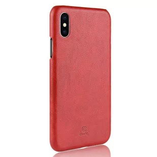 Crong Essential Cover - Etui iPhone Xs / X (czerwony) - Etui i futerały do telefonów - miniaturka - grafika 2