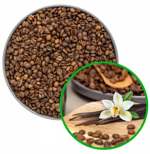 Kawa ziarnista Arabica Waniliowa 1kg Czas na herbatę - Cappuccino i kawy smakowe - miniaturka - grafika 1