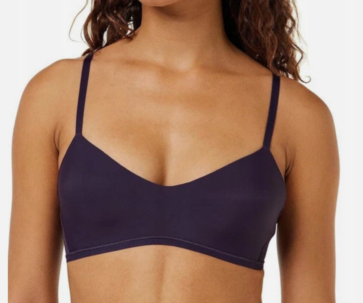 Biustonosz SLOGGI Soft Adapt P S+ (70D 70E) Fiolet Usztywniany Bez Fiszbin