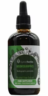 Lymeherbs, Andrographis ekstrakt bezalkoholowy 1:1, 100ml - Suplementy naturalne - miniaturka - grafika 1