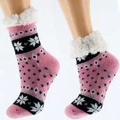 Skarpetki dla dzieci - Skarpetki Zimowe Antypoślizgowe 32-35 dla Dzieci - miniaturka - grafika 1
