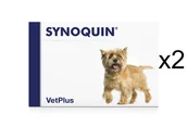 Suplementy i witaminy dla psów - VetPlus SYNOQUIN EFA małe rasy 2x30 tabletek - miniaturka - grafika 1