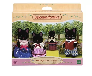 Sylvanian Families Rodzina Czarnych Kotków 5530 p6 - Figurki dla dzieci - miniaturka - grafika 1