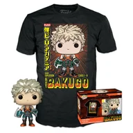Figurki kolekcjonerskie - my hero academia - booble head pop n° 249 - bakugo (mt) + tee (s) - miniaturka - grafika 1