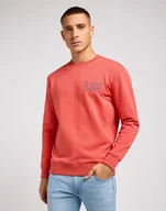 Bluzy męskie - Męska bluza nierozpinana Lee WOBBLY SWS L - miniaturka - grafika 1