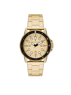 Zegarek ARMANI EXCHANGE Zegarek Leonardo AX1854 Złoty - Zegarki męskie - miniaturka - grafika 1
