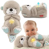 Zabawki interaktywne dla dzieci - Fisher Price, Wydra, maskotka do usypiania - miniaturka - grafika 1